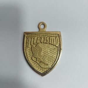 Medalla triangular 4cm atletismo