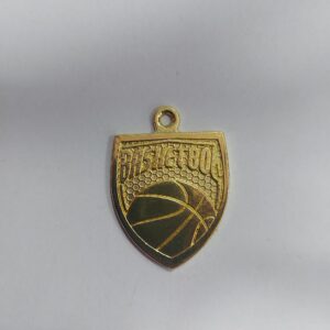 Medalla triangular 4cm Basket