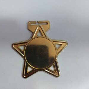 Medalla metálica 8cm inserto