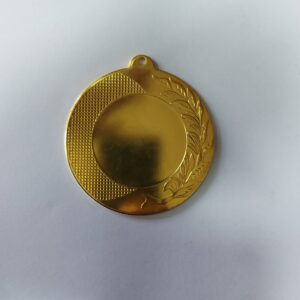 Medalla metálica 8cm inserto