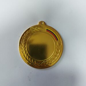 Medalla metálica 8cm inserto