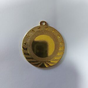Medalla metálica 5cm inserto