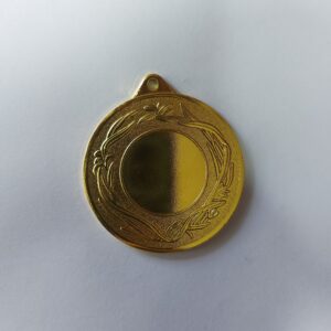 Medalla metálica 5cm inserto