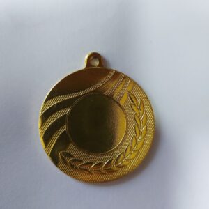 Medalla metálica 5cm inserto